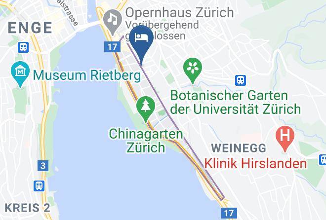 Zurich - Sorell Hotel Seefeld Maps