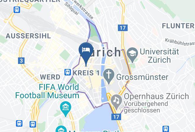 Zurich - Sorell Hotel Seidenhof Maps