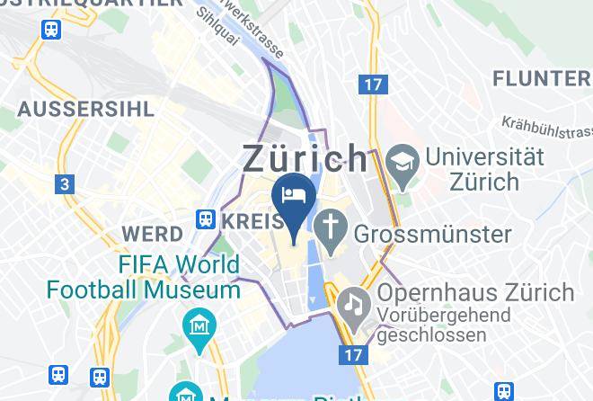 Zurich - Sorell Hotel St Peter Maps