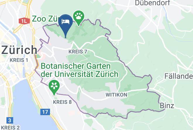 Zurich - Sorell Hotel Zurichberg Maps