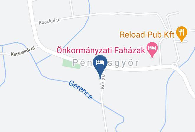 Penzesgyrr - Sorenyes Udvarhaz Maps