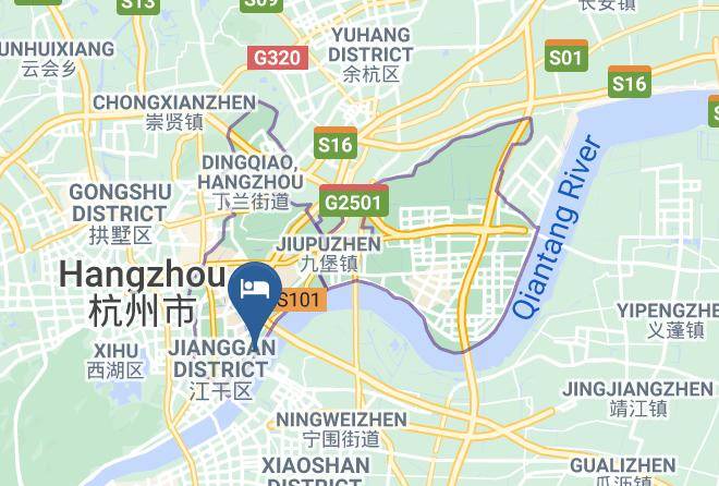 Hangzhou - Sorl Hotel Hangzhou Maps