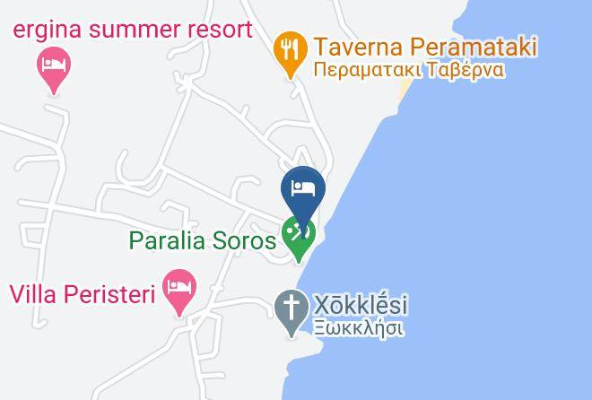 Paros - Soros Beach Antiparos Maps