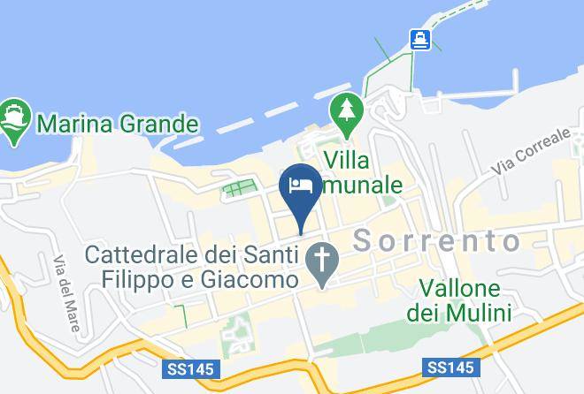 Naples - Sorrento Inn Funzionista Maps