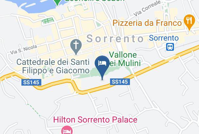 Naples - Sorrento Maison Luro Maps