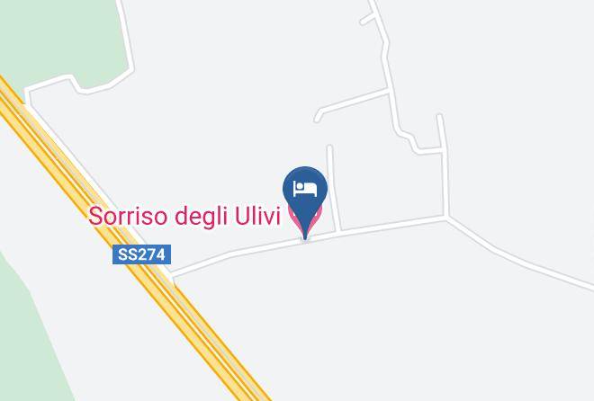 Lecce - Sorriso Degli Ulivi Maps