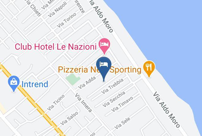 Pescara - Sorriso Di Mare Maps