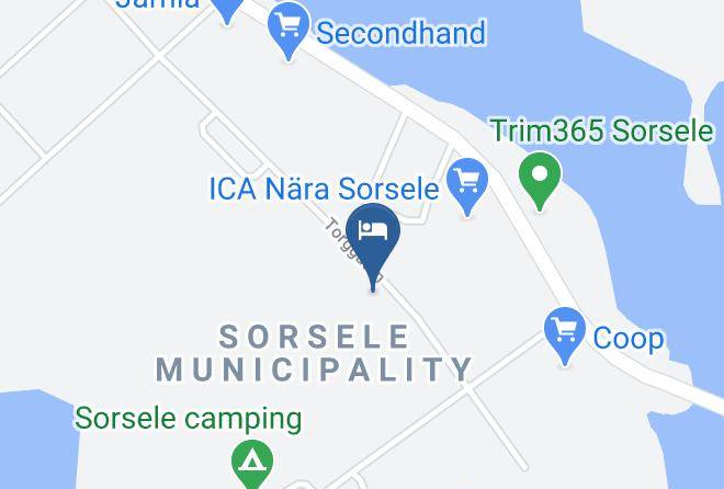 Sorsele - Sorsele Vandrarhem Maps