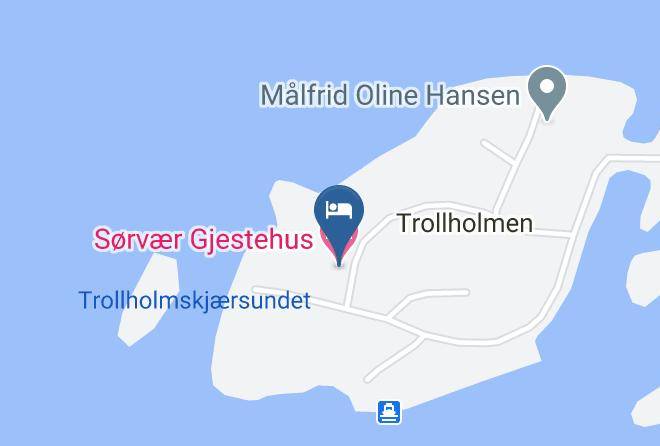 Sorvaer Gjestehus Map