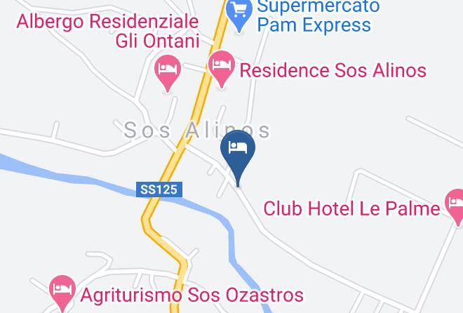 Nuoro - Sos Alinos Maps
