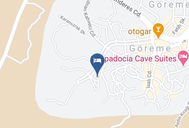 Goreme - Sos Cave Hotel Cappadocia Maps
