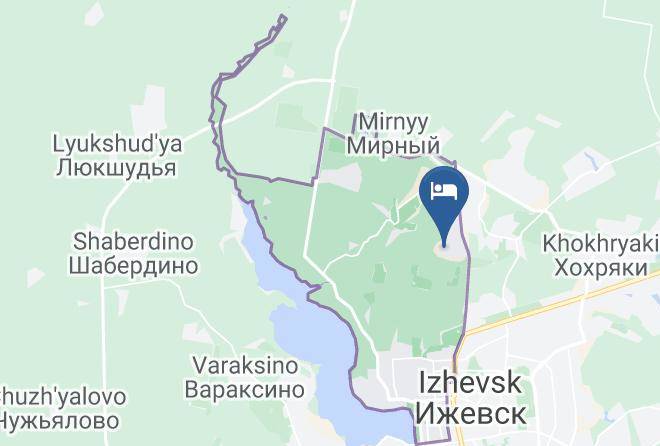 Izhevsk - Sosnovy Bor Hotel Maps