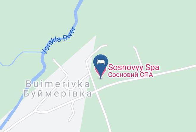 Sosnovyy Spa Map