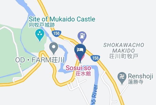 Takayama City - Sosui So Maps