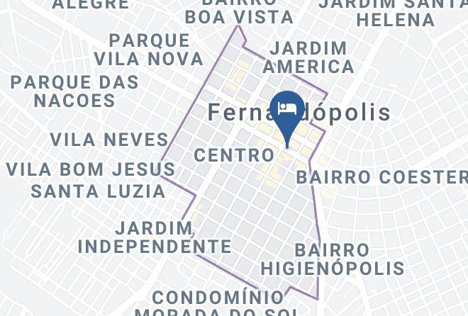 Fernandopolis - Sotam Hotel Maps