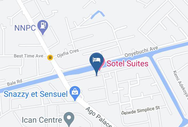 Ajeromi Ifelodun - Sotel Suites Maps