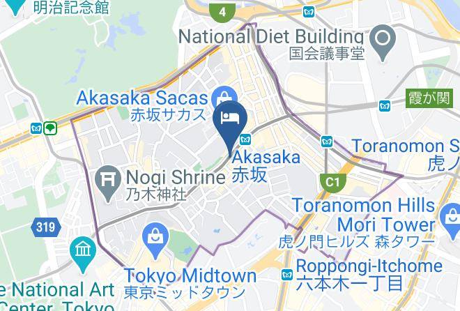 Minato Ward - Sotetsu Fresa Inn Maps