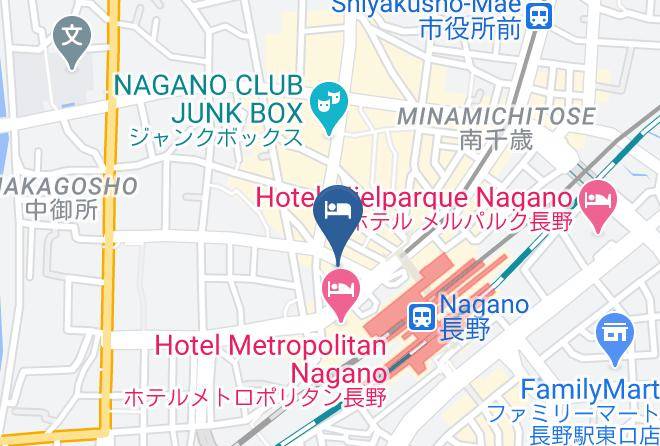Nagano City - Sotetsu Fresa Inn Nagano Zenkojiguchi Maps