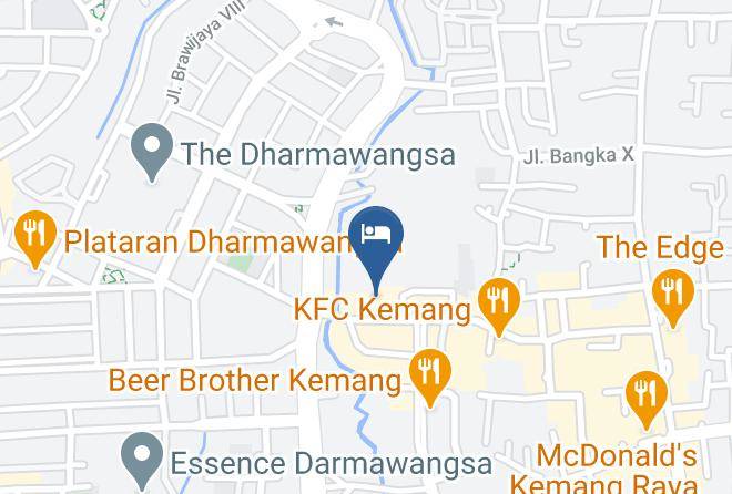 Jakarta Selatan - Sotis Hotel Kemang Jakarta Maps