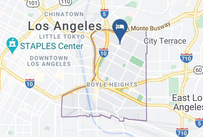 Los Angeles - Soto Hotel Maps