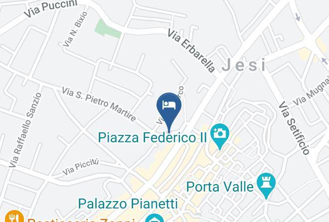 Ancona - Sotto Il Borgo Affittacamere Jesi Maps