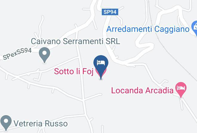 Potenza - Sotto Li Foj Maps