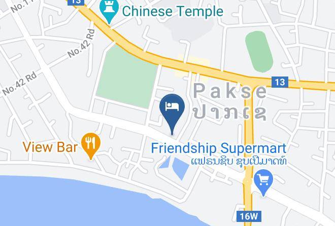 Pakse - Soubandith Hotel Maps