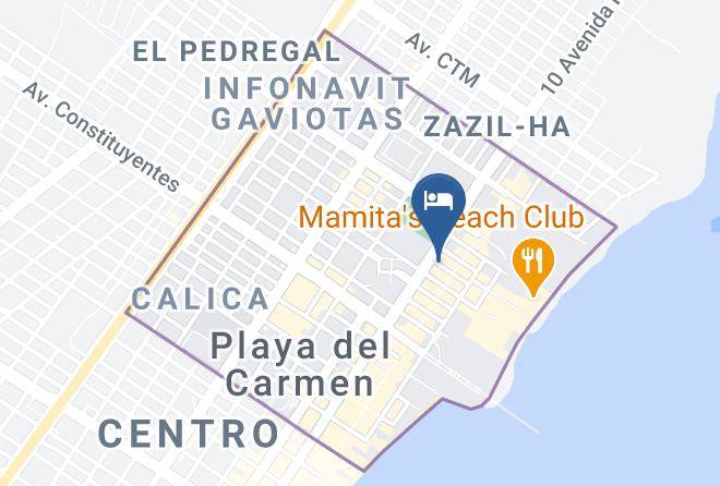 Soul Beach Luxury Boutique Hotel & Spa Map