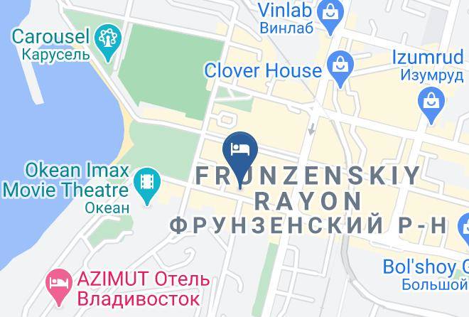 Vladivostok Urban Okrug - Soul Kitchen Hotel Maps