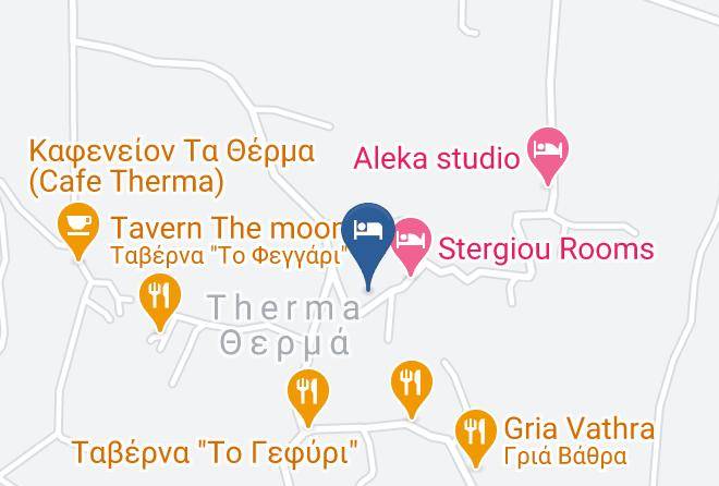 Soula Rooms Map - Eastern Macedonia And Thrace - Evros