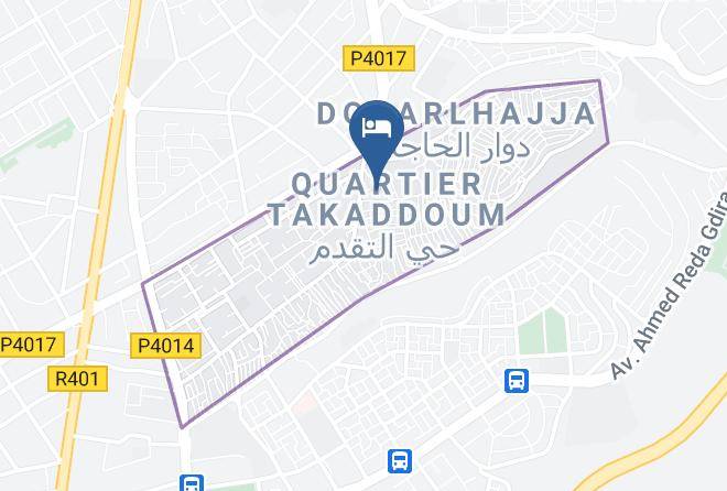 Rabat - Soundouss Hotel Maps