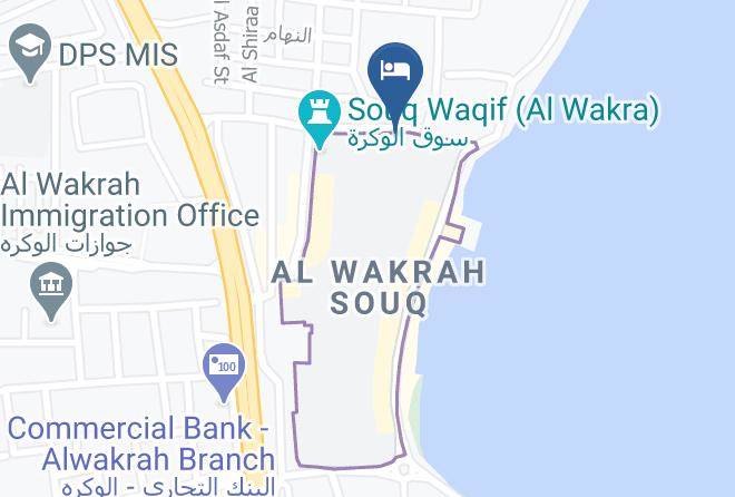 Al Wakra - Souq Al Wakra Hotel Qatar By Tivoli Maps