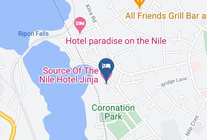 Jinja Municipality - Source Of The Nile Hotel Jinja Maps