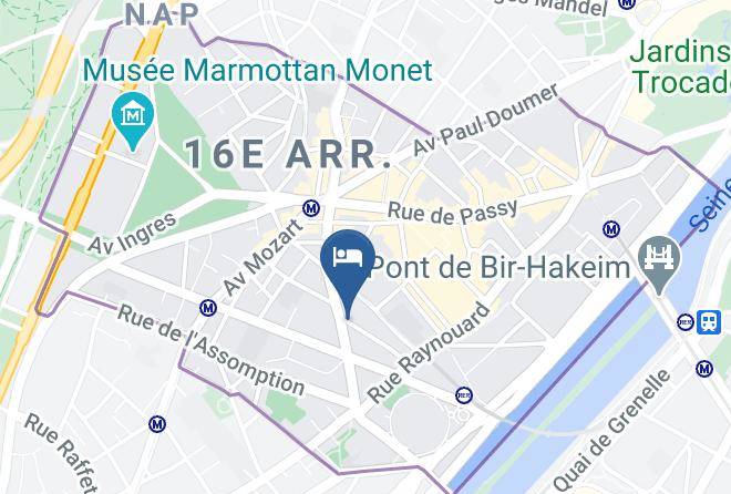 Paris - Sourire Boutique Hotel Particulier Maps