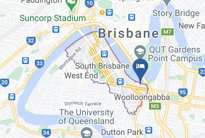 Brisbane - South Bank City Oasis Maps