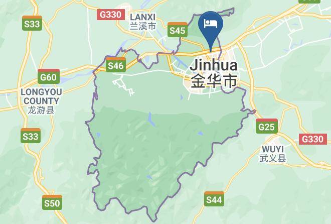 Jinhua - South Beauty Hotel Maps
