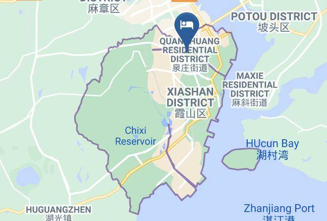 South China Hotel Map