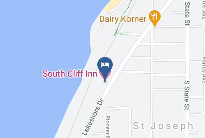Berrien County - South Cliff Inn Maps