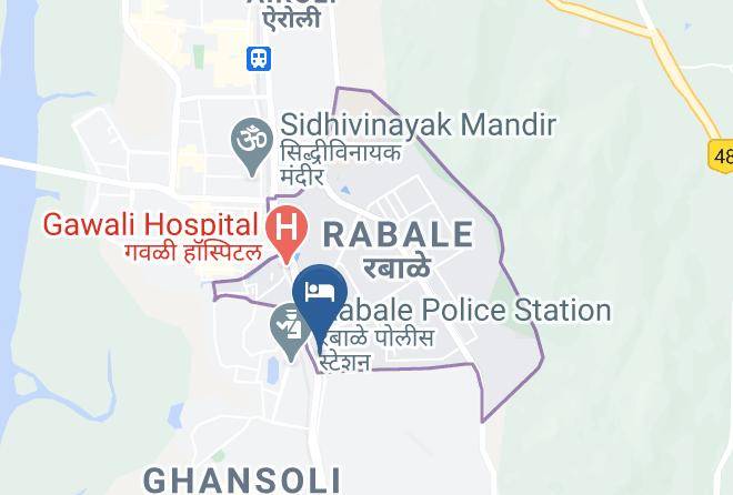 Navi Mumbai - South Coast Hotel Maps