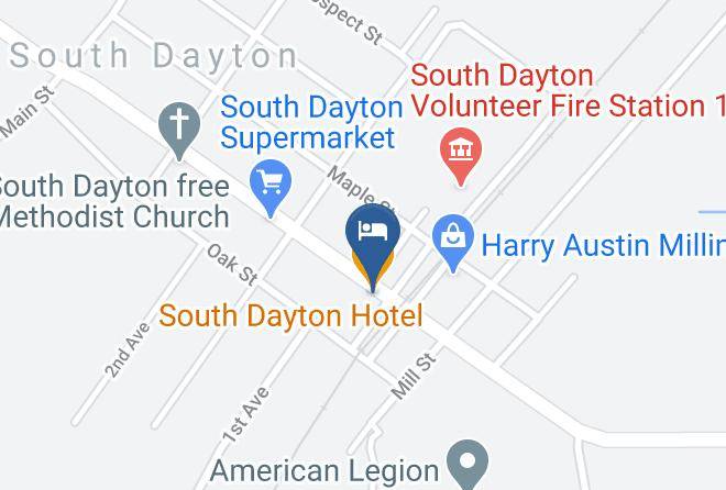 Cattaraugus - South Dayton Hotel Maps
