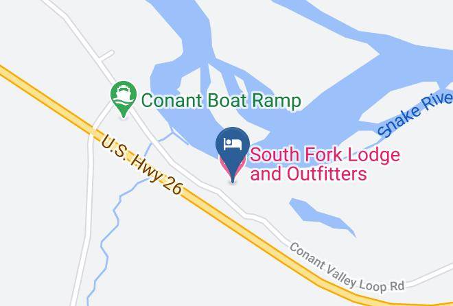 Bonneville - South Fork Lodge And Outfitters Maps