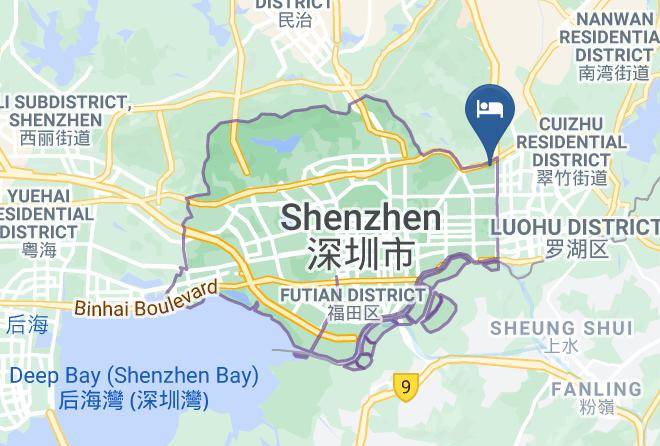 Shenzhen - South Garden Hotel Maps