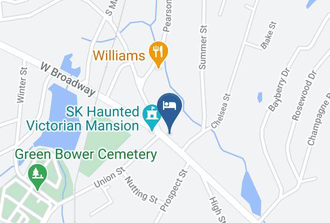 South Gardner Hotel Map