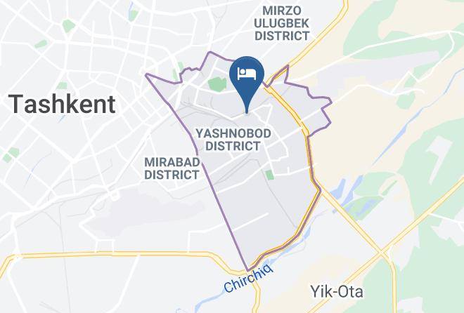 Tashkent - South Hotel Maps