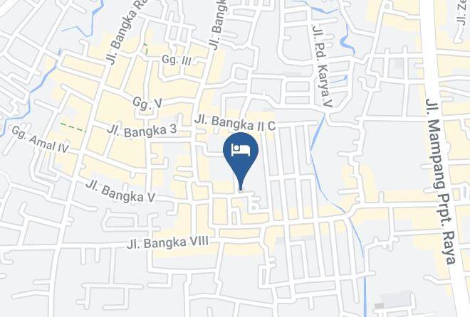 Jakarta Selatan - South Jakarta Bnb Maps