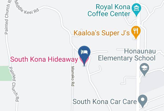 Hawaii - South Kona Hideaway Maps