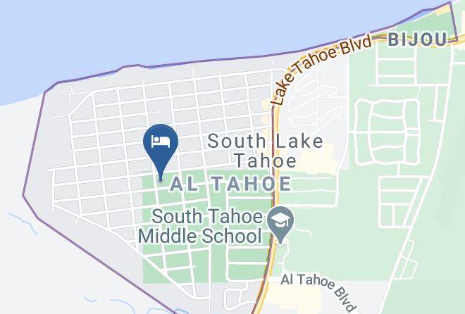 El Dorado - South Lake Tahoe Maps