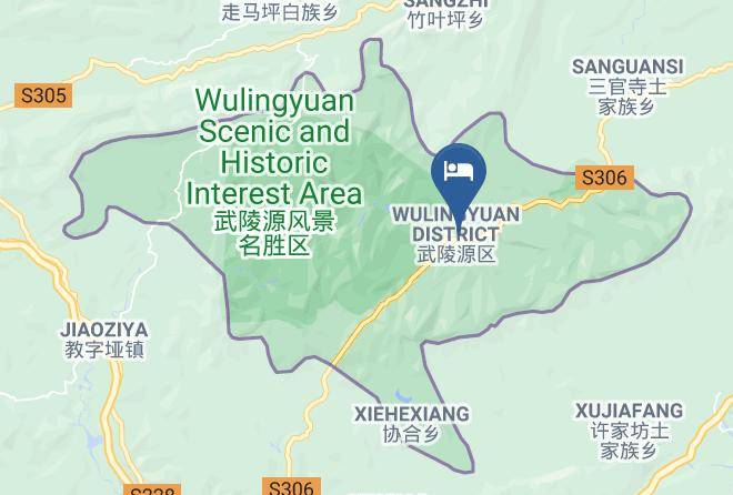 Zhangjiajie - South Mountain Boutique Hotel Maps