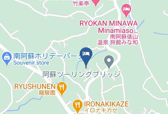 Minamiaso Vil Aso District - South Mt Aso Little Asia Kumamoto Maps