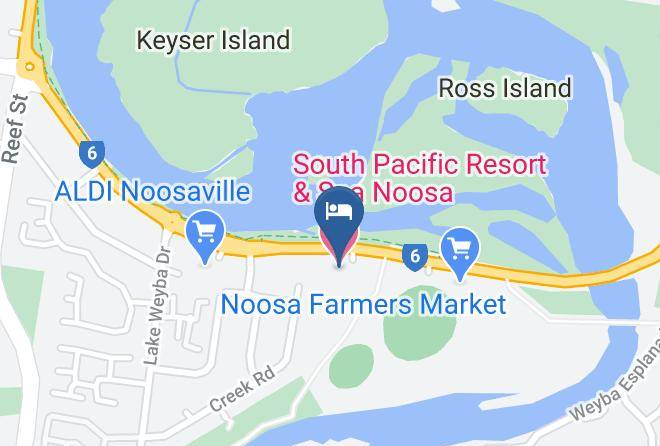 Noosa - South Pacific Resort & Spa Noosa Maps